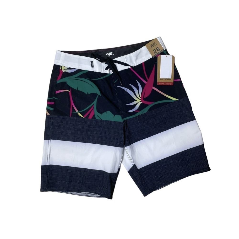 Vans Mens Off The Wall Voyage Trunk Board Shorts Size 32